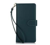 BEENTRYS Cover Portafoglio per Samsung Galaxy Note 20 Ultra,Pelle PU Porta Carte Slot per Schede Supporto Magnetica Donna Ragazza Protezione RFID Antiurto Custodia a Libro-Verde