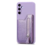 BEENTRYS Cover Portafoglio per Xiaomi Redmi 9C / 9C NFC / 9 Activ Cover a Libro,Pelle PU Slot Carte Tasca con Cerniera Magnetica Supporto Flip Case Protettiva Antiurto Custodia-Viola