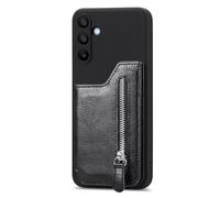 BEENTRYS Cover Portafoglio per Xiaomi Redmi 9C / 9C NFC / 9 Activ Cover a Libro,Pelle PU Slot Carte Tasca con Cerniera Magnetica Supporto Flip Case Protettiva Antiurto Custodia-Nero