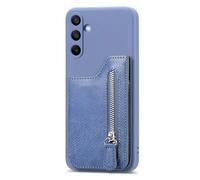 BEENTRYS Cover Portafoglio per Xiaomi Redmi 9C / 9C NFC / 9 Activ Cover a Libro,Pelle PU Slot Carte Tasca con Cerniera Magnetica Supporto Flip Case Protettiva Antiurto Custodia-Blu