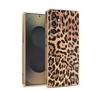 BEENTRYS Motivo Leopardato Cover per Honor X6B 4G Custodia,Placcatura Donne Ragazze Sottile Morbida in TPU Antiurto in Pelle PU Protettiva Custodia per Telefono-BW