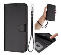 BEENTRYS Pelle PU Cover per Honor X8B 4G Cover a Libro,Portafoglio Slot per Schede Supporto Kickstand Chiusura Magnetica Flip Caso Antiurto Custodia per Telefono-Nero