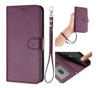BEENTRYS Pelle PU Cover per Nokia C12 Cover a Libro,Portafoglio Slot per Schede Supporto Kickstand Chiusura Magnetica Flip Caso Antiurto Custodia per Telefono-Viola