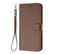 BEENTRYS Pelle PU Cover per ZTE Nubia Music 2 Cover a Libro,Portafoglio Slot per Schede Supporto Kickstand Chiusura Magnetica Flip Caso Antiurto Custodia per Telefono-Marrone