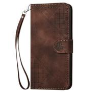 BEENTRYS Pelle PU Cover per ZTE nubia Music 2 Cover a Libro,Slot per Schede Portafoglio Funzione Supporto Kickstand Chiusura Magnetica Flip Caso Antiurto Custodia per Telefono-Caffè