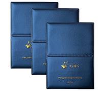 BEEOFICEPENG 3 Pezzi Vaccinazione Carte Protezione, 4 X 3 Vaccinazione Carte Titolare CDC Vaccinazione Passport Colline