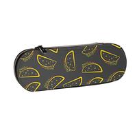 BEEOFICEPENG Astuccio, carino e delizioso tortilla alla moda, astuccio in pelle, astuccio per penne, scuola per ufficio, portagioie, porta pennelli per trucco.