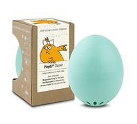 BeepEi Classic Turquoise, timer per uova canterino per cucinare, cuociuova, timer per uova, timer per uova divertente come regalo, suona 3 melodie, gadget, 2 uova, 4 uova, 6 uova o più