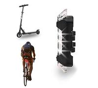BEEPER - Lampada Ricaricabile USB per Scooter, Bici, Due Ruote ME101