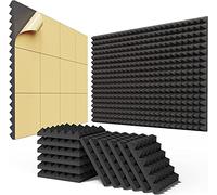 BEEQUIET Confezione da 8 trappole per basso da 17,8 x 17,8 x 30,5 cm, ad espansione rapida in schiuma acustica, ad alta densità, assorbitori acustici, ad alta densità, assorbitori acustici, eliminano