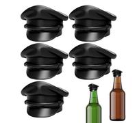 Beer Bottle Caps 5 Piece Soldier Helmet Shape Reusable Stopper