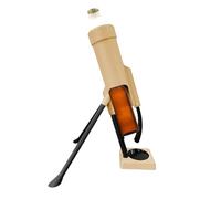 Beer Bottle Mortar Bottle Opener - PLA 12 x 12 x 24 cm | Funny B́ottle Opener | Weighted Desk Decor Push Down Hands Free Cap Remover Decorative Bar Tool For Home Party Kitchen Holiday Gift