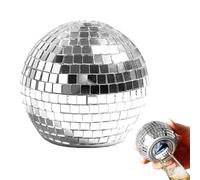 Beer Bottle Opener - 2.56x2.56 Inches Disco Ball Shape Beer Catcher |Mirror Design Opener | Quick Openers for Corkscrew Lid Home, Kitchen | Glass Mirror BeerOpener