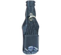 Beer Bottle Opener Wall Mount, Vintage Style Lid Remover with Cap Catcher for Kitchen Bar Patio, Sturdy Mounted Opener for Beer Lovers Homebrew Parties Outdoor Entertainment 32.5x11cm