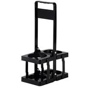 Beer Bottle Rack, 2 Bottle Bucket Holder, Wine Carrier Whiskey Carrier