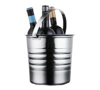 Beer Bucket Isolato con manici facili da trasportare, mantiene il ghiaccio freddo più a lungo per feste, champagne, cocktail bar, casa (3 l)