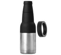 Beer Can Cooler, Bottle Insulator, 12oz Drink Holder with Vacuum seals, Interactive Sweat-Free Stainless Design for Keeping Beverages Cold at Outdoor Events, Bbqs, Beaches, and Picnics