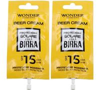 Beer Cream Protezione Solare Medi Alla Birra SPF15 2x15 ml Crema