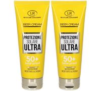 Beer Cream Protezione Solare SPF50+ 2x100 ml