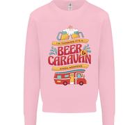 Beer E Caravan Kinda Weekend Divertente Uomo Sweatshirt Jumper