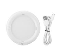 Beer Foamer, Beer Foam Maker with 1800mAh Battery, 110KHz Vibration Frequency for Foaming, Portable Beer Bubbler with Silicone Pad for, Parties and Home Use