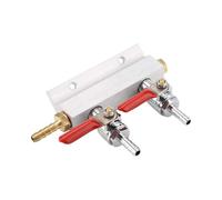 Beer Gas Dispenser CO2 Air Dispenser 2 Way Manifold