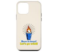 Beer Is Here Let's Go Wild (Grafica Beer Pong) Custodia per iPhone 12 mini
