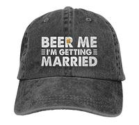 Beer-Me-I'm-Married-Groom-Groomsmen-Divertente Regalo per Addio al Celibato Cappello da Camionista per Uomo Donna Cappello da Baseball Regolabile