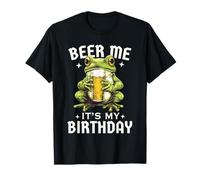 Beer Me It's My Birthday Funny Beer Lover Uomini Donne Birre Maglietta