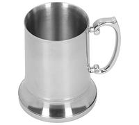 Beer Mug, Stainless Steel Beer Mug, Coffee Mug Vacuum Insulated Stein with Handle Cup stainless steel Drink for Bar Men and Father’s Day Gift Party Decoration Bars Hotels Restaurants (560 ml)
