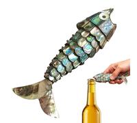 Beer Opener, Vintage Shellfish Ornament, Multifunctional Shell Bottle Opener, Bar Accessory with Sturdy Metal Design, Beverage Use for Home Bar Indoor Outdoor Party Gathering Apartment Dormitory