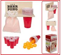 Beer-Pong-SET-25-teilige-Bier-Pong-Trinkspiel-12-Becher-12 Palle Supporto
