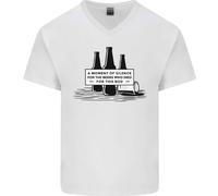 Beer Silence Divertente Alcol Cider Guinness Maglietta In Cotone A V Per Uomo