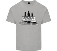 Beer Silence Divertente Alcol Cider Guinness Uomo Cotone T-Shirt Tee Top