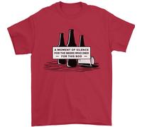 Beer Silence Divertente Alcol Cider Guinness Uomo T-Shirt 100% Cotone