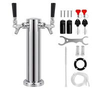 beer tap, Distributore di bevande a torre for birra a doppio rubinetto, fusto da 3", rubinetto for fusti, kit for bar di bevande,For Homebrew Beer Tower