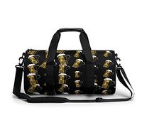 Beer Time Borsa da palestra portatile per donne e uomini borsa da viaggio per sport stampa borsa da palestra divertente borsa da yoga