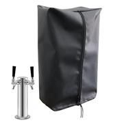 Beer Tower Cover - 26 x 17 x 46 cm - Cover riutilizzabile - Tower - con stringa | Singolo o doppio impermeabile intorno alla protezione, protegge dalla pioggia