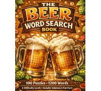 Beer Word Search: 100 Puzzles for Craft Beer Lovers with Fun Beer Facts