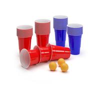 BeerCup Nadal 16 Oz Red & Blue Party Pack