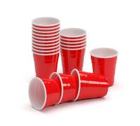 BeerCup Nadal - Bicchieri rossi da shot, 2 oz/50 ml