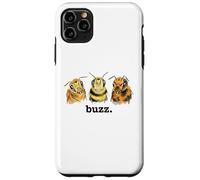 Bees Buzz divertente amante delle api ape custode divertente ronzio Custodia per iPhone 11 Pro Max