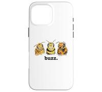 Bees Buzz divertente amante delle api ape custode divertente ronzio Custodia per iPhone 16 Pro Max