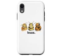 Bees Buzz divertente amante delle api ape custode divertente ronzio Custodia per iPhone XR