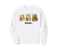 Bees Buzz Divertente Amante delle api Ape Custode Divertente ronzio Felpa