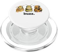 Bees Buzz divertente amante delle api ape custode divertente ronzio PopSockets PopGrip per MagSafe