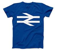 Bees Knees Tees British Rail As Worn By Damon Albarn T-Shirt Cotton