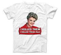Bees Knees Tees Jessica Fletcher Angela Lansbury Uomo 100% Premio Cotone
