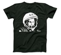 Bees Knees Tees Yuri Gagarin Tribute Soviet Astronaut T-Shirt Cotton