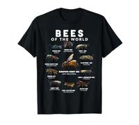 Bees of The World - Maglietta per Apicoltura Maglietta